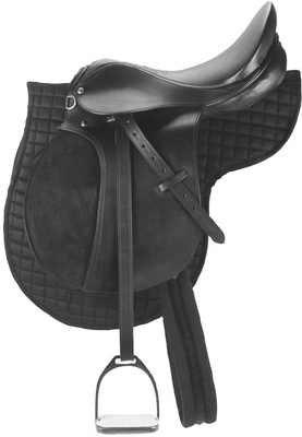 Set silla montar Poni mantilla estribo correa incluido Set silla montar Poni mantilla estribo correa incluido